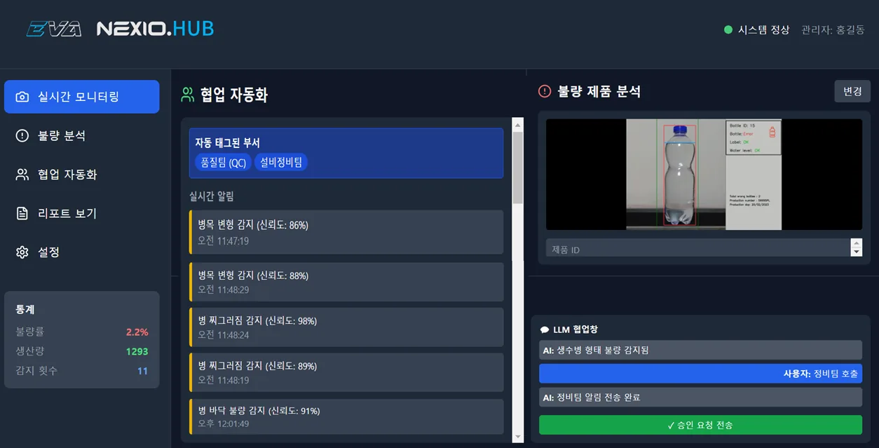 NEXIO.HUB 협업 자동화
