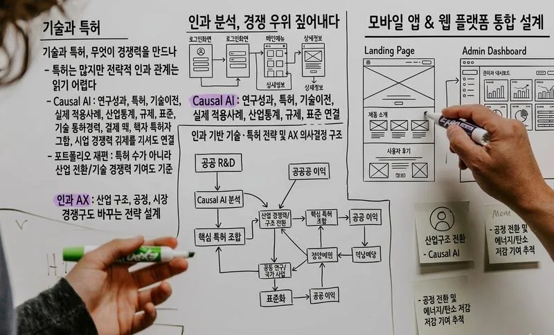 특허 공백 지도, 인과 분석이 경쟁 우위를 짚어냈다